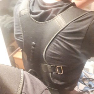 חגורת יישור גב וכתפיים לגברים לתיקון היציבה photo review